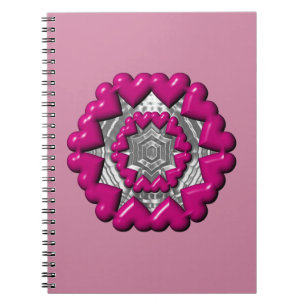 Ring of Hearts Valentine Notebook