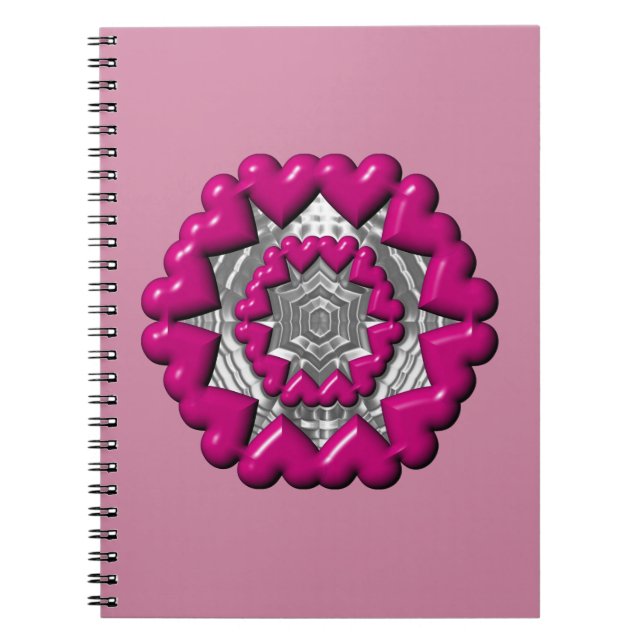 Ring of Hearts Valentine Notebook (Front)