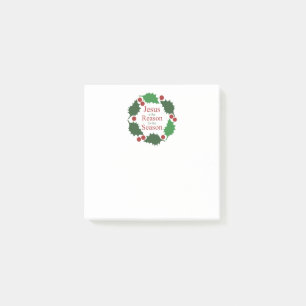 Ring of Holly Jesus Reason for Season 3 x 3 Post-it Notes