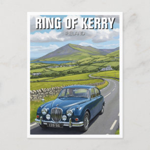 Ring of Kerry Ireland Travel Postcard
