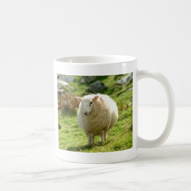 Ring of Kerry Sheep Coffee Mug (Right)