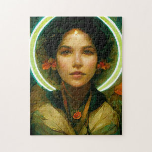 Ring Of Light Fantasy Sci-fi Jigsaw Puzzle