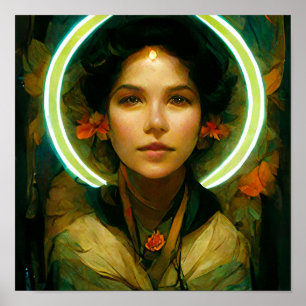 Ring Of Light Fantasy Sci-fi Poster