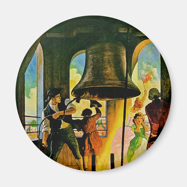 Ring Out Liberty Magnet (Front)