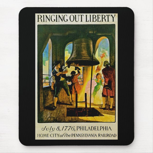 Ring Out Liberty Mouse Pad (Front)