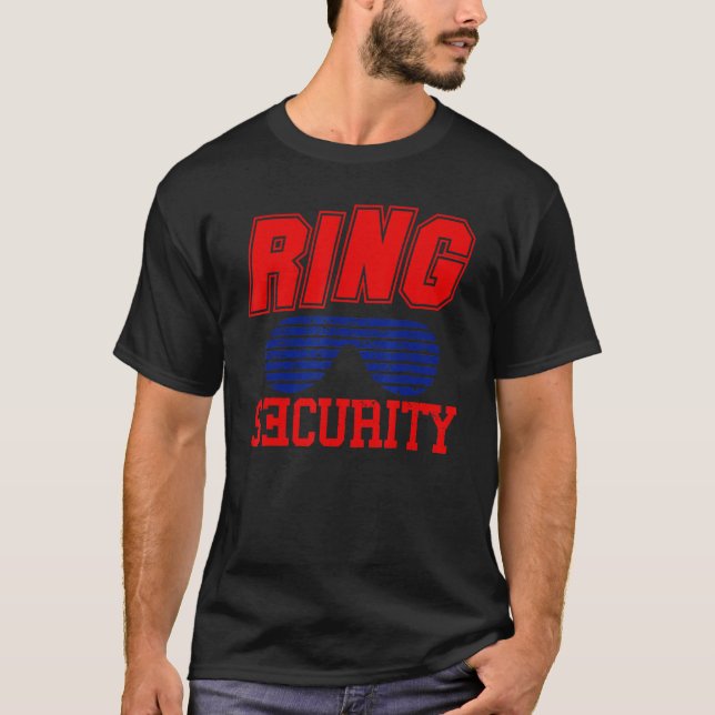 Ring Security Tee Ring Bearer Boys Wedding Party (Front)
