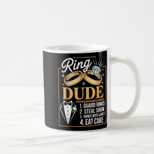 Ring Security Wedding Party Funny Ring Bearer 1 Coffee Mug