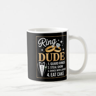 Ring Security Wedding Party Funny Ring Bearer 7 Coffee Mug