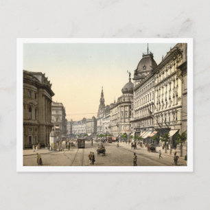 Ring Street, Budapest, Hungary Postcard