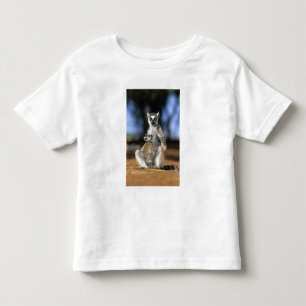 Ring-tailed Lemur, (Lemur catta), Mother and Toddler T-Shirt