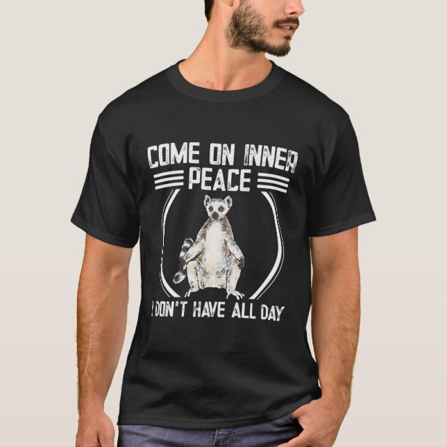 Ring-Tailed Lemur T-Shirt (Front)