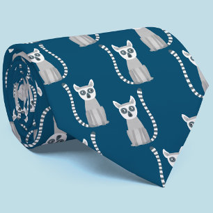 Ring Tailed Lemur Tie