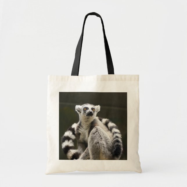 Ring-tailed Lemur Tote Bag (Front)
