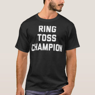 Ring Toss Champion Summer Camp Games Picnic Family T-Shirt
