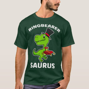 Ringbearer Wedding Ring T Re Dinosaur Lover T-Shirt