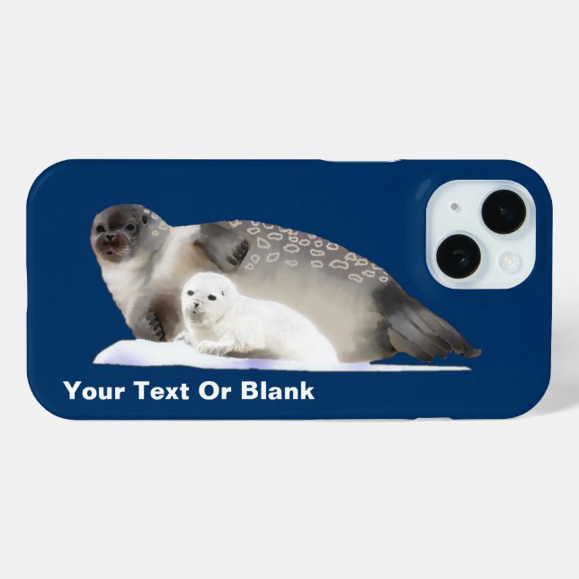 Ringed Seal Case-Mate iPhone Case (Back (Horizontal))