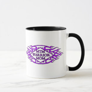 Ringer Mug - MTM Warrior Mum