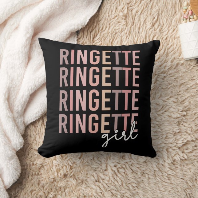 Ringette Girl | Gifts for Ringette Player Cushion (Blanket)
