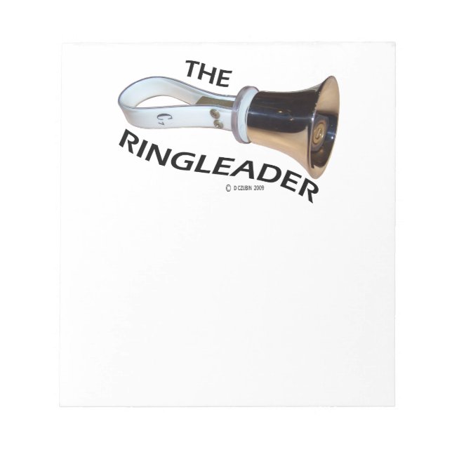 Ringleader Notepad (Front)