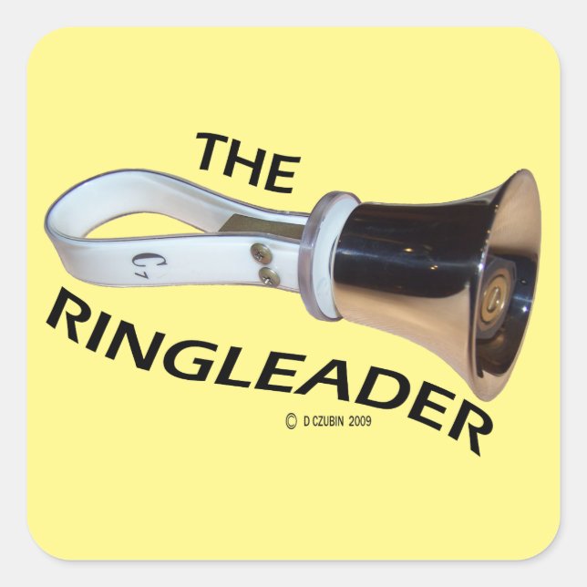 Ringleader Square Sticker (Front)