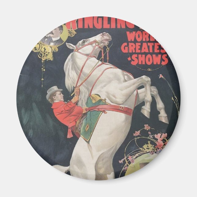 Ringling Bros. / Madam Ada Castello Magnet (Front)