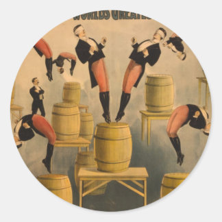 Ringling Bros. / Raschetta Bros. Classic Round Sticker
