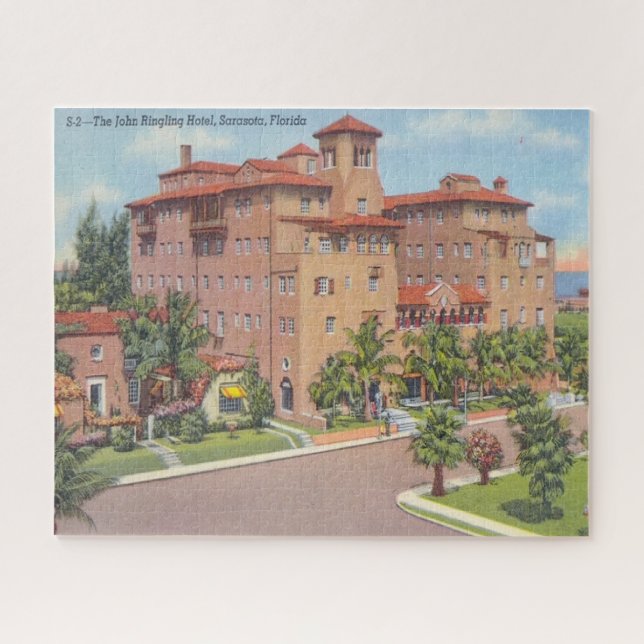 Ringling Hotel 16x20 PUZZLE (Horizontal)