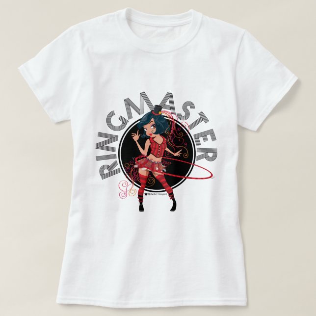 Ringmaster (Brunette) adult & kid all styles T-Shirt (Design Front)