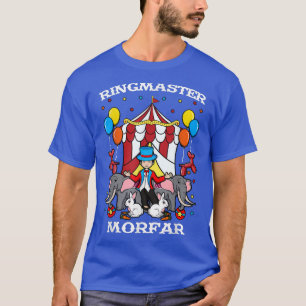 Ringmaster Morfar Circus Event Staff Ringleader Gr T-Shirt