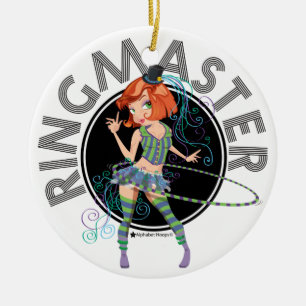 Ringmaster (Redhead) ornament