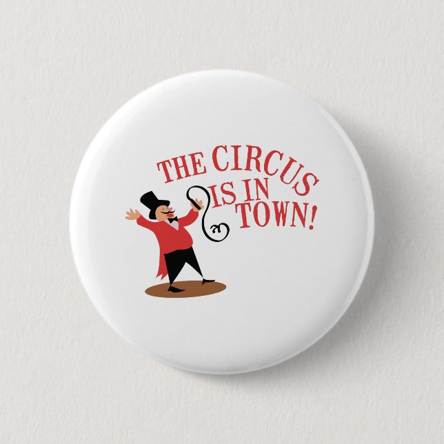 Ringmaster Town 6 Cm Round Badge (Front)