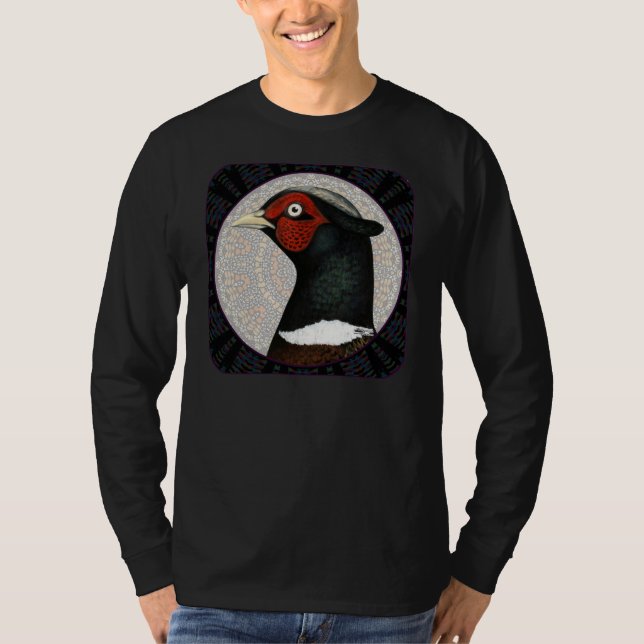 Ringneck Pheasant Circle T-Shirt (Front)