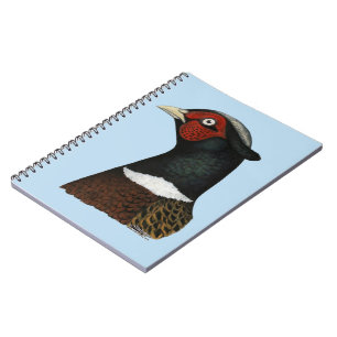 Ringneck Pheasant Head Notebook