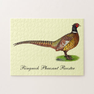 Ringneck Pheasant Rooster Jigsaw Puzzle