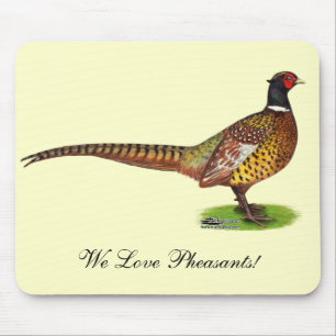 Ringneck Pheasant Rooster Mouse Pad