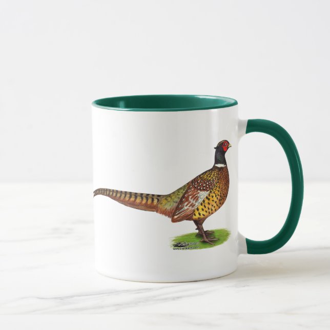 Ringneck Pheasant Rooster Mug (Right)