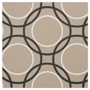 Rings black & white + your backgr. & ideas fabric