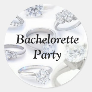 Rings Classic Round Sticker