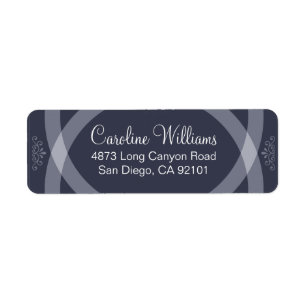 Rings Crossing Return Address Label