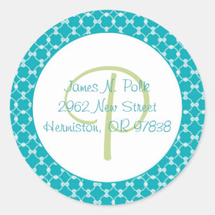 Rings Intertwined Return Address Label