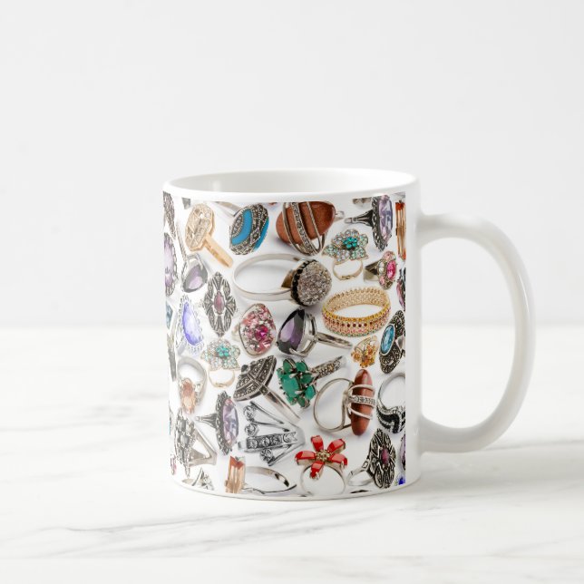 rings jewellery coffee mug (Right)