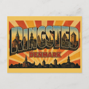 Ringsted Denmark Church Postcard