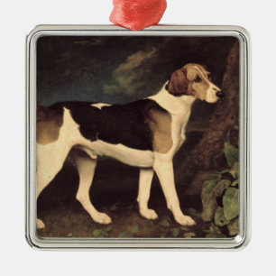 Ringwood, a Brocklesby Foxhound, 1792 Metal Ornament