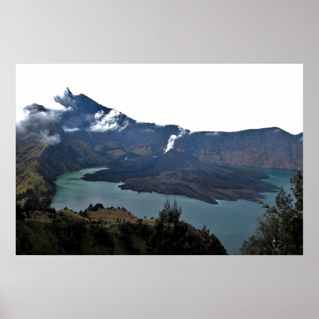 Rinjani Crater Poster (Front)