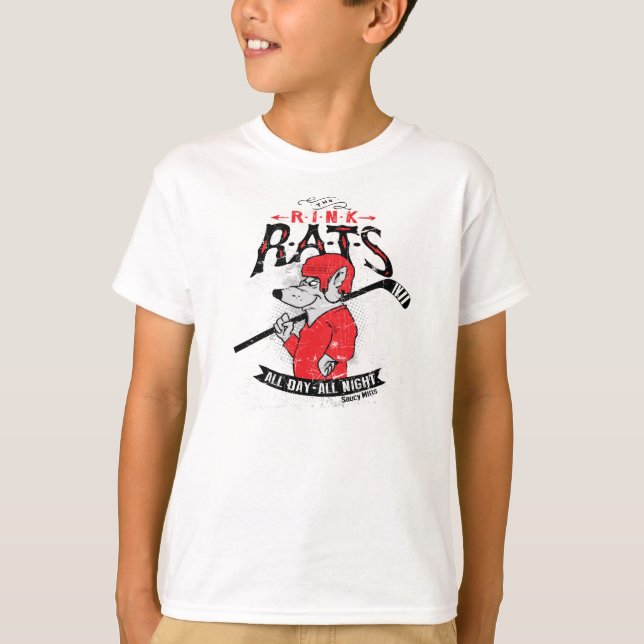 Rink Rats Hockey T-Shirt (Front)