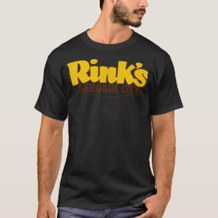 Rinks Bargain City Retro Defunct Cincinnati Discou T-Shirt
