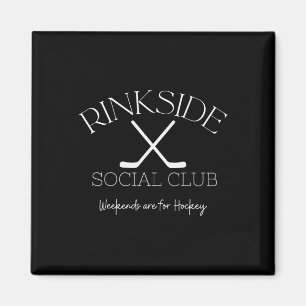 Rinkside Social Club Hockey Mom Magnet
