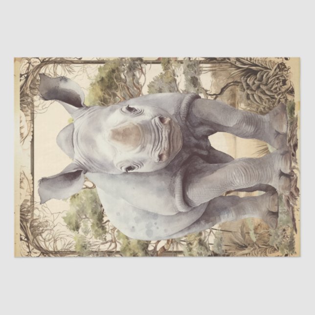 Rino Baby Tissue Paper (Front)