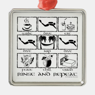 Rinse and Repeat Ornament