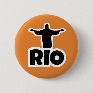 Rio 6 Cm Round Badge